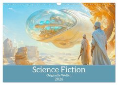 Science Fiction - Originelle Welten (Wandkalender 2026 DIN A3 quer), CALVENDO Monatskalender