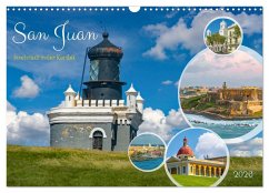 Cover San Juan - Inselstadt in der Karibik (Wandkalender 2026 DIN A3 quer), CALVENDO Monatskalender
