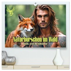 Naturburschen im Wald - Muskeln, Tattoos und Waldbewohner (hochwertiger Premium Wandkalender 2026 DIN A2 quer), Kunstdruck in Hochglanz Naturburschen im Wald - Muskeln, Tattoos und Waldbewohner (hochwertiger Premium Wandkalender 2026 DIN A2 quer), Kunstdruck in Hochglanz