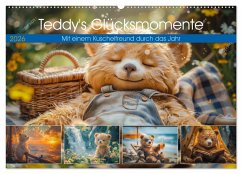 Abenteuer eines Taddybären (Wandkalender 2026 DIN A2 quer), CALVENDO Monatskalender Abenteuer eines Taddybären (Wandkalender 2026 DIN A2 quer), CALVENDO Monatskalender