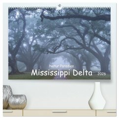 Natur Paradies Mississippi Delta (hochwertiger Premium Wandkalender 2026 DIN A2 quer), Kunstdruck in Hochglanz
