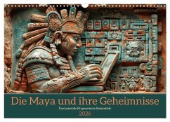 Die Maya und ihre Geheimnisse (Wandkalender 2026 DIN A3 quer), CALVENDO Monatskalender Cover Die Maya und ihre Geheimnisse (Wandkalender 2026 DIN A3 quer), CALVENDO Monatskalender