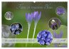 Flora in royalem Blau (Wandkalender... - Bild 1