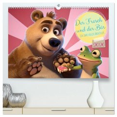 Der Frosch und der Bär - Ein Jahr voller Abenteuer (hochwertiger Premium Wandkalender 2026 DIN A2 quer), Kunstdruck in Hochglanz Der Frosch und der Bär - Ein Jahr voller Abenteuer (hochwertiger Premium Wandkalender 2026 DIN A2 quer), Kunstdruck in Hochglanz