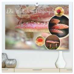 Die Welt der Fliegenpilze (hochwertiger Premium Wandkalender 2026 DIN A2 quer), Kunstdruck in Hochglanz