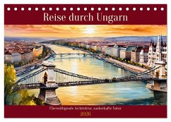 Cover Reise durch Ungarn (Tischkalender 2026 DIN A5 quer), CALVENDO Monatskalender