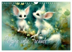 Cover Pelzige süße Freunde (Wandkalender 2026 DIN A4 quer), CALVENDO Monatskalender