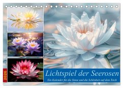 Cover Lichtspiel der Seerosen (Tischkalender 2026 DIN A5 quer), CALVENDO Monatskalender