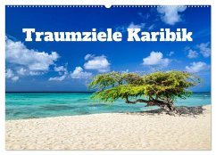 Traumziele Karibik (Wandkalender 2026 DIN A2 quer), CALVENDO Monatskalender Traumziele Karibik (Wandkalender 2026 DIN A2 quer), CALVENDO Monatskalender