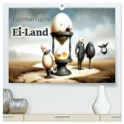 Cover Eigenartiges Ei-Land (hochwertiger Premium Wandkalender 2026 DIN A2 quer), Kunstdruck in Hochglanz