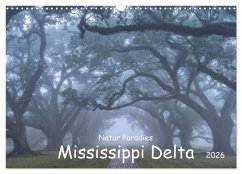 Natur Paradies Mississippi Delta (Wandkalender 2026 DIN A3 quer), CALVENDO Monatskalender Natur Paradies Mississippi Delta (Wandkalender 2026 DIN A3 quer), CALVENDO Monatskalender