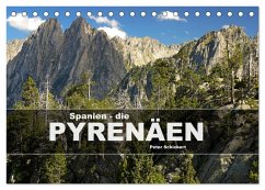 Cover Spanien - die Pyrenäen (Tischkalender 2026 DIN A5 quer), CALVENDO Monatskalender