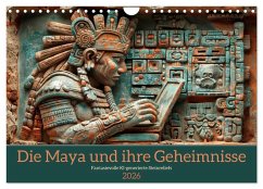 Die Maya und ihre Geheimnisse (Wandkalender 2026 DIN A4 quer), CALVENDO Monatskalender Cover Die Maya und ihre Geheimnisse (Wandkalender 2026 DIN A4 quer), CALVENDO Monatskalender