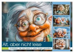 Cover Alt, aber nicht leise (Wandkalender 2026 DIN A2 quer), CALVENDO Monatskalender