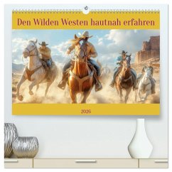 Den Wilden Westen hautnah erfahren (hochwertiger Premium Wandkalender 2026 DIN A2 quer), Kunstdruck in Hochglanz