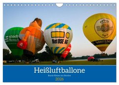 Heißluftballone - Bunte Riesen im Norden (Wandkalender 2026 DIN A4 quer), CALVENDO Monatskalender Heißluftballone - Bunte Riesen im Norden (Wandkalender 2026 DIN A4 quer), CALVENDO Monatskalender