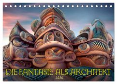 Die Fantasie als Architekt (Tischkalender 2026 DIN A5 quer), CALVENDO Monatskalender Die Fantasie als Architekt (Tischkalender 2026 DIN A5 quer), CALVENDO Monatskalender