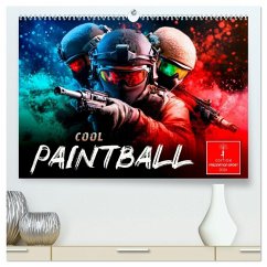 Paintball cool (hochwertiger Premium Wandkalender 2026 DIN A2 quer), Kunstdruck in Hochglanz Paintball cool (hochwertiger Premium Wandkalender 2026 DIN A2 quer), Kunstdruck in Hochglanz