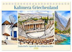 Cover Kalimera Griechenland (Tischkalender 2026 DIN A5 quer), CALVENDO Monatskalender
