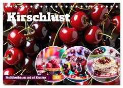 Cover Kirschlust - Köstlichkeiten aus und mit Kirschen (Tischkalender 2026 DIN A5 quer), CALVENDO Monatskalender
