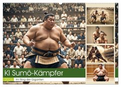 KI Sumo-Kämpfer Im Ring der Giganten (Wandkalender 2026 DIN A2 quer), CALVENDO Monatskalender KI Sumo-Kämpfer Im Ring der Giganten (Wandkalender 2026 DIN A2 quer), CALVENDO Monatskalender