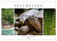 Seychellen - unterwegs mit Julia Hahn (Wandkalender 2026 DIN A2 quer), CALVENDO Monatskalender Cover Seychellen - unterwegs mit Julia Hahn (Wandkalender 2026 DIN A2 quer), CALVENDO Monatskalender