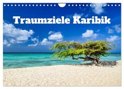 Traumziele Karibik (Wandkalender 2026 DIN A4 quer), CALVENDO Monatskalender Traumziele Karibik (Wandkalender 2026 DIN A4 quer), CALVENDO Monatskalender