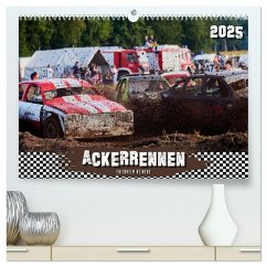 ACKERRENNEN (hochwertiger Premium Wandkalender 2026 DIN A2 quer), Kunstdruck in Hochglanz