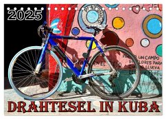 Drahtesel in Kuba (Tischkalender 2026 DIN A5 quer), CALVENDO Monatskalender Cover Drahtesel in Kuba (Tischkalender 2026 DIN A5 quer), CALVENDO Monatskalender