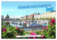 Helsinki und Umgebung - Eine Reise in den Süden Finnlands (Tischkalender 2026 DIN A5 quer), CALVENDO Monatskalender