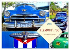 Cover PLYMOUTH '50 - Ein US-Oldtimer in Havanna (Wandkalender 2026 DIN A3 quer), CALVENDO Monatskalender