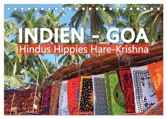 Cover Indien - Goa Hindus Hippies Hare-Krishna (Tischkalender 2026 DIN A5 quer), CALVENDO Monatskalender