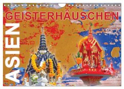 Asien Geisterhäuschen (Wandkalender 2026 DIN A4 quer), CALVENDO Monatskalender