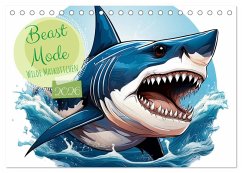 Cover Beast Mode - Wilde Maskottchen (Tischkalender 2026 DIN A5 quer), CALVENDO Monatskalender