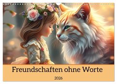 Freundschaften ohne Worte (Wandkalender 2026 DIN A3 quer), CALVENDO Monatskalender