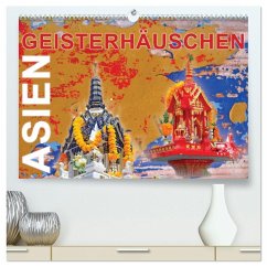 Asien Geisterhäuschen (hochwertiger Premium Wandkalender 2026 DIN A2 quer), Kunstdruck in Hochglanz