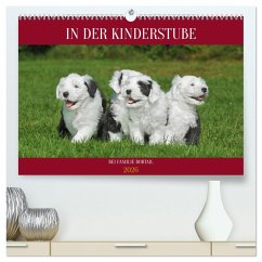 In der Kinderstube bei Familie Bobtail (hochwertiger Premium Wandkalender 2026 DIN A2 quer), Kunstdruck in Hochglanz