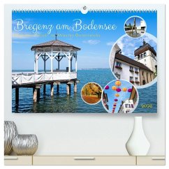 Cover Bregenz am Bodensee (hochwertiger Premium Wandkalender 2026 DIN A2 quer), Kunstdruck in Hochglanz