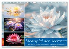 Cover Lichtspiel der Seerosen (Wandkalender 2026 DIN A3 quer), CALVENDO Monatskalender