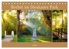 Cover Herbst im Dieskauer Park (Tischkalender 2026 DIN A5 quer), CALVENDO Monatskalender