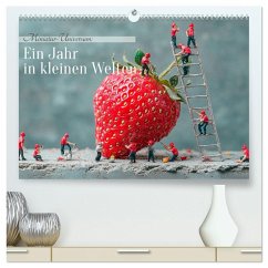 Miniatur-Universum: Ein Jahr in kleinen Welten (hochwertiger Premium Wandkalender 2026 DIN A2 quer), Kunstdruck in Hochglanz