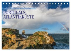 Portugals Atlantikküste (Tischkalender 2026 DIN A5 quer), CALVENDO Monatskalender