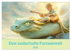 Eine zauberhafte Fantasiewelt (Wandkalender 2026 DIN A3 quer), CALVENDO Monatskalender
