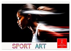 Sport Art (Wandkalender 2026 DIN A2 quer), CALVENDO Monatskalender