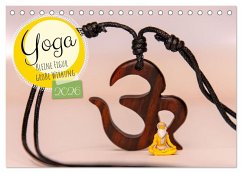 Yoga - Kleine Figur, große Wirkung (Tischkalender 2026 DIN A5 quer), CALVENDO Monatskalender