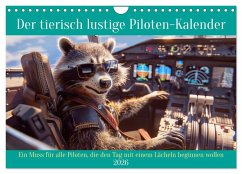 Der tierisch lustige Piloten-Kalender (Wandkalender 2026 DIN A4 quer), CALVENDO Monatskalender Der tierisch lustige Piloten-Kalender (Wandkalender 2026 DIN A4 quer), CALVENDO Monatskalender