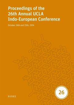 Cover Proceedings of the 26th Annual UCLA Indo-European Conference