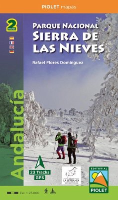 MAPA SIERRA DE LAS NIEVES 1:25000 Cover MAPA SIERRA DE LAS NIEVES 1:25000