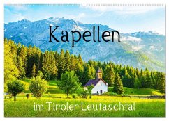 Kapellen im Tiroler Leutaschtal (Wandkalender 2026 DIN A2 quer), CALVENDO Monatskalender