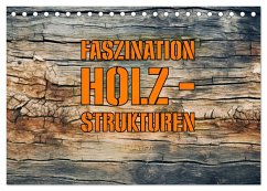 Cover Faszination HOLZ - Strukturen (Tischkalender 2026 DIN A5 quer), CALVENDO Monatskalender